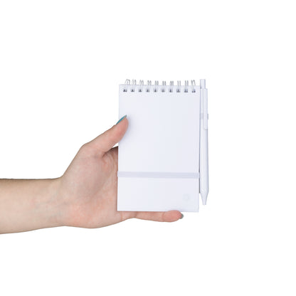 Mini Caderno A6 Capa em PP com caneta