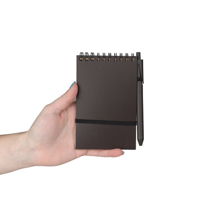 Mini Caderno A6 Capa em PP c/ Caneta