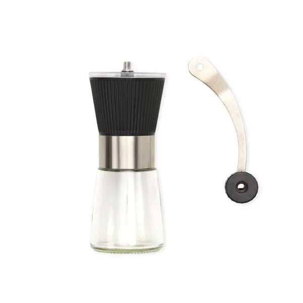 MOEDOR PARA CAFÉ EM VIDRO / INOX