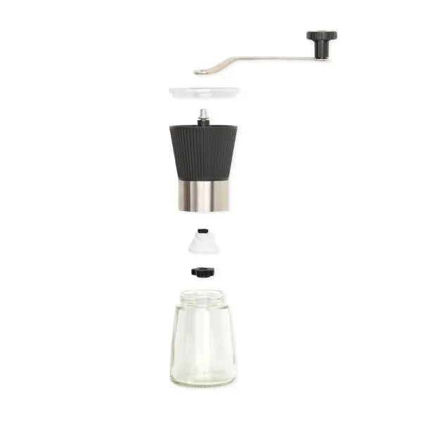 MOEDOR PARA CAFÉ EM VIDRO / INOX