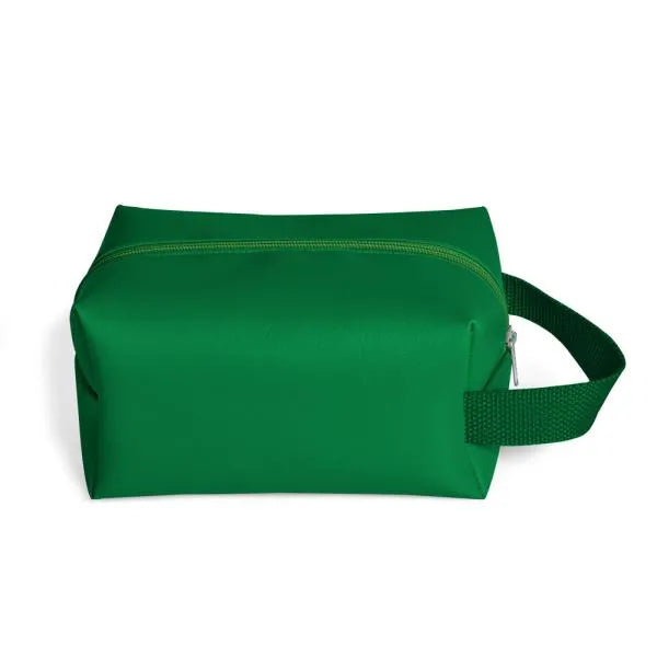NECESSAIRE C/ ALÇA EM MATERIAL SINTÉTICO - VERDE