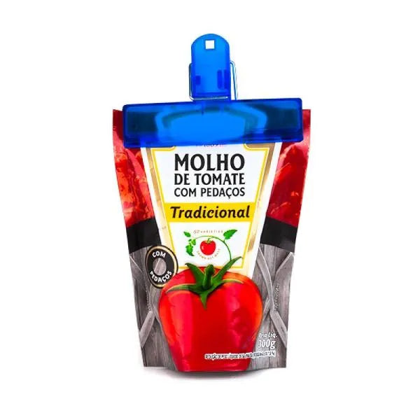 PRENDEDORES DE EMBALAGEM EM POLIESTIRENO - AZUL - 4 PÇS - NÃO ACOMPANHA MOLHO