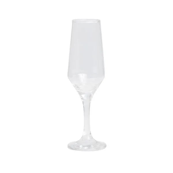 TAÇA DE VIDRO P/ CHAMPAGNE - 186 ML