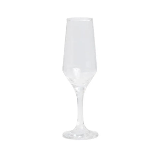 TAÇA DE VIDRO P/ CHAMPAGNE - 186 ML